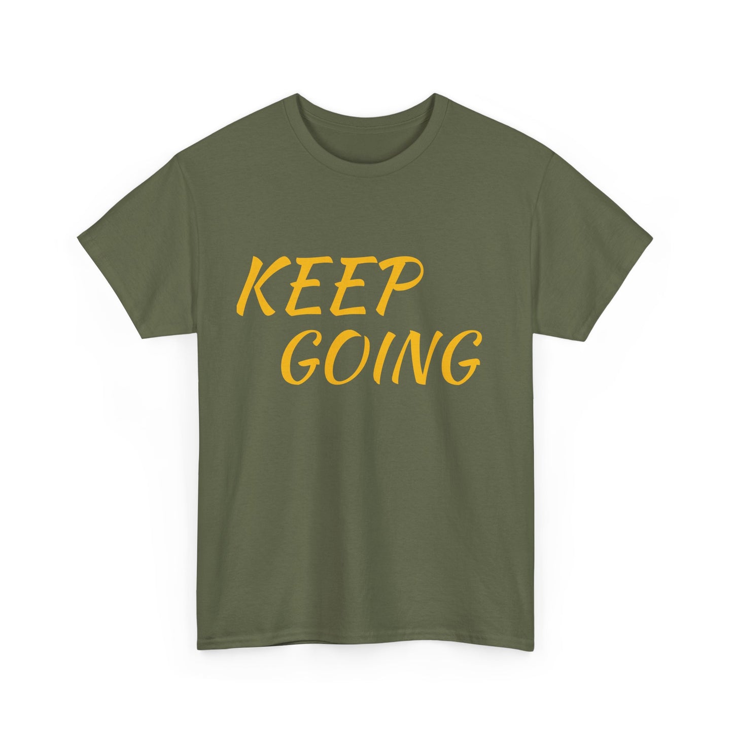 Inspiring Motivational Tee - 'Keep Going' & 'Don't Give Up'