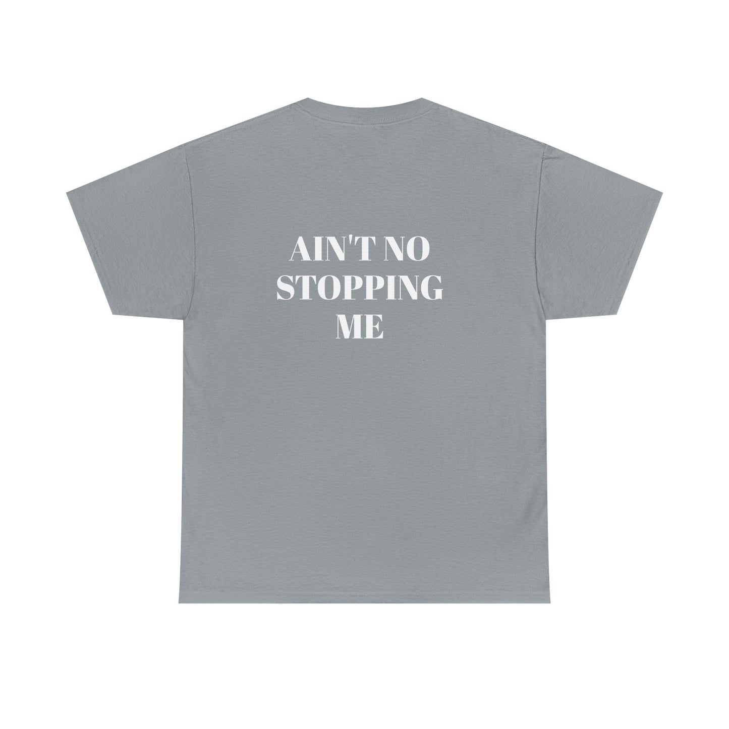 All Gas No Breaks FRONT AND BACK Unisex Heavy Cotton Tee - Motivational Graphic T-Shirt for Car Lovers