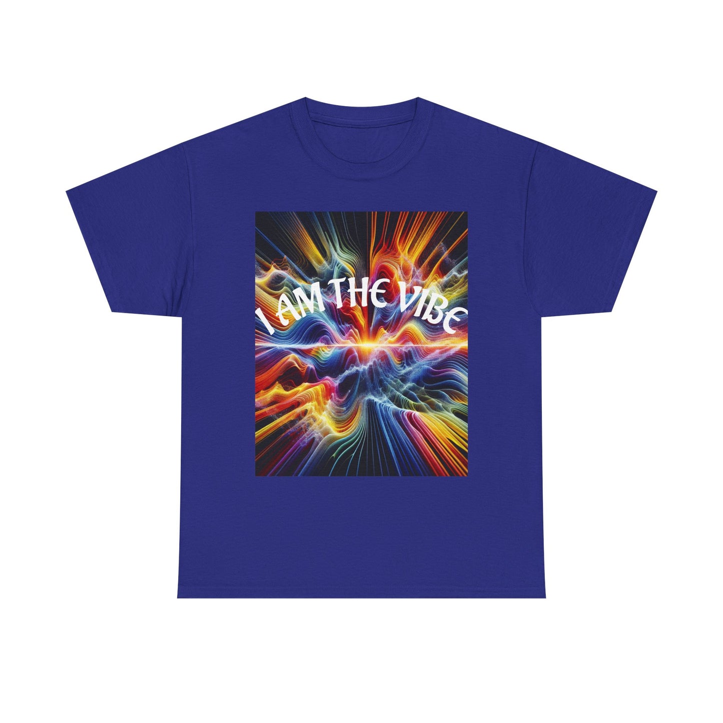 Vibrant Graphic Tee | I Am The Vibe | Unisex Cotton T-Shirt | Trendy Apparel | Gift Idea | Festival Wear | Everyday Style
