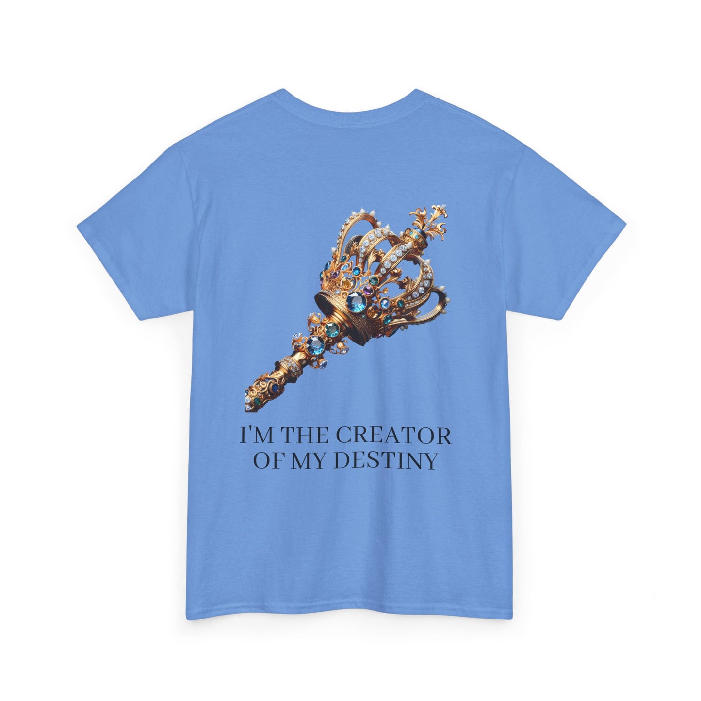 Empowerment graphic Tee front and back - HNIC creator of my destiny