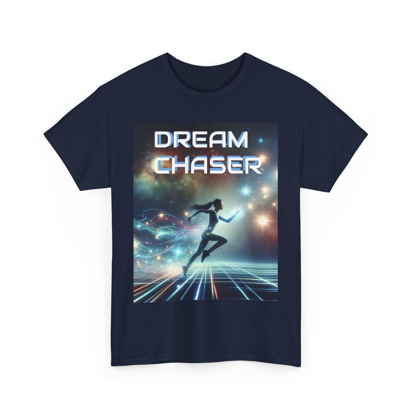 Dream Chaser - Motivational Graphic T-Shirt for Dreamers
