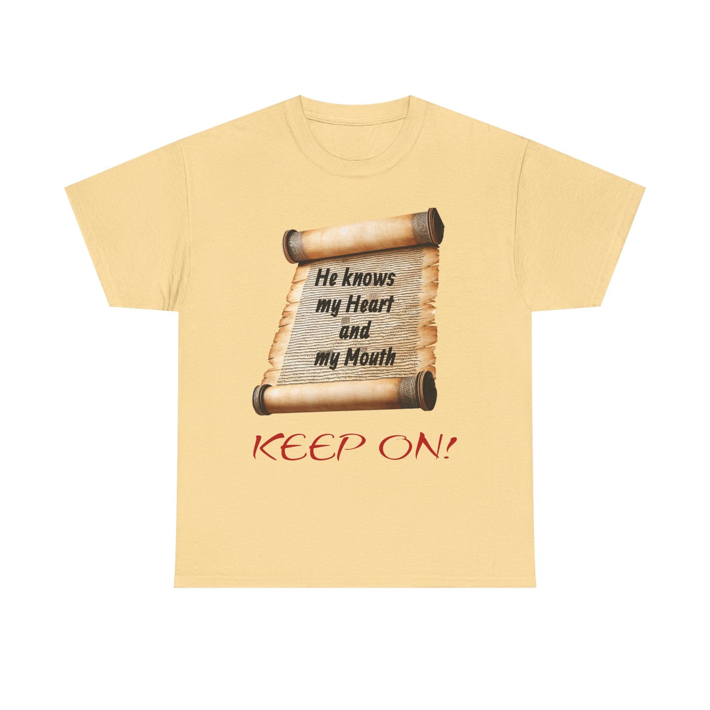 Heartfelt Unisex Tee: Spiritual Affirmation Shirt, Gifts for Him/Her, Motivational Wear, Casual Everyday Clothing, Inspirational Quotes
