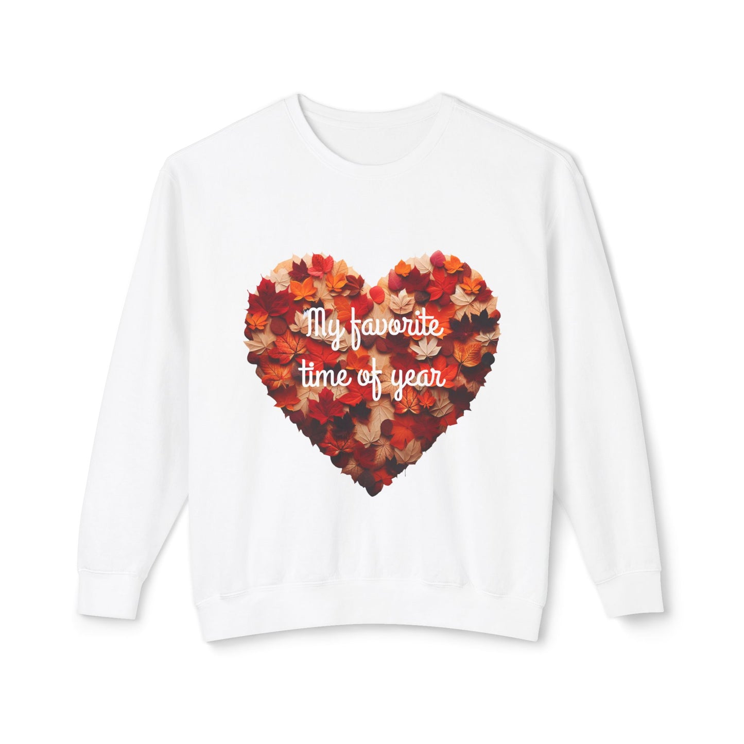 Seasonal Heart Sweatshirt, Fall Apparel, Cozy Crewneck, Autumn Fashion, Gift for Her, Thanksgiving Holiday Sweater