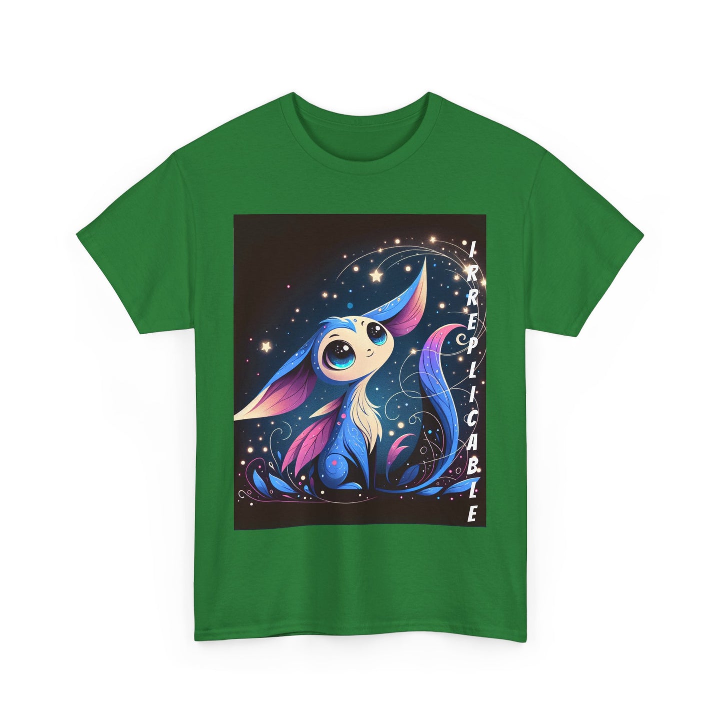 Unisex Heavy Cotton Tee - Irreplicable Starry Fantasy Design