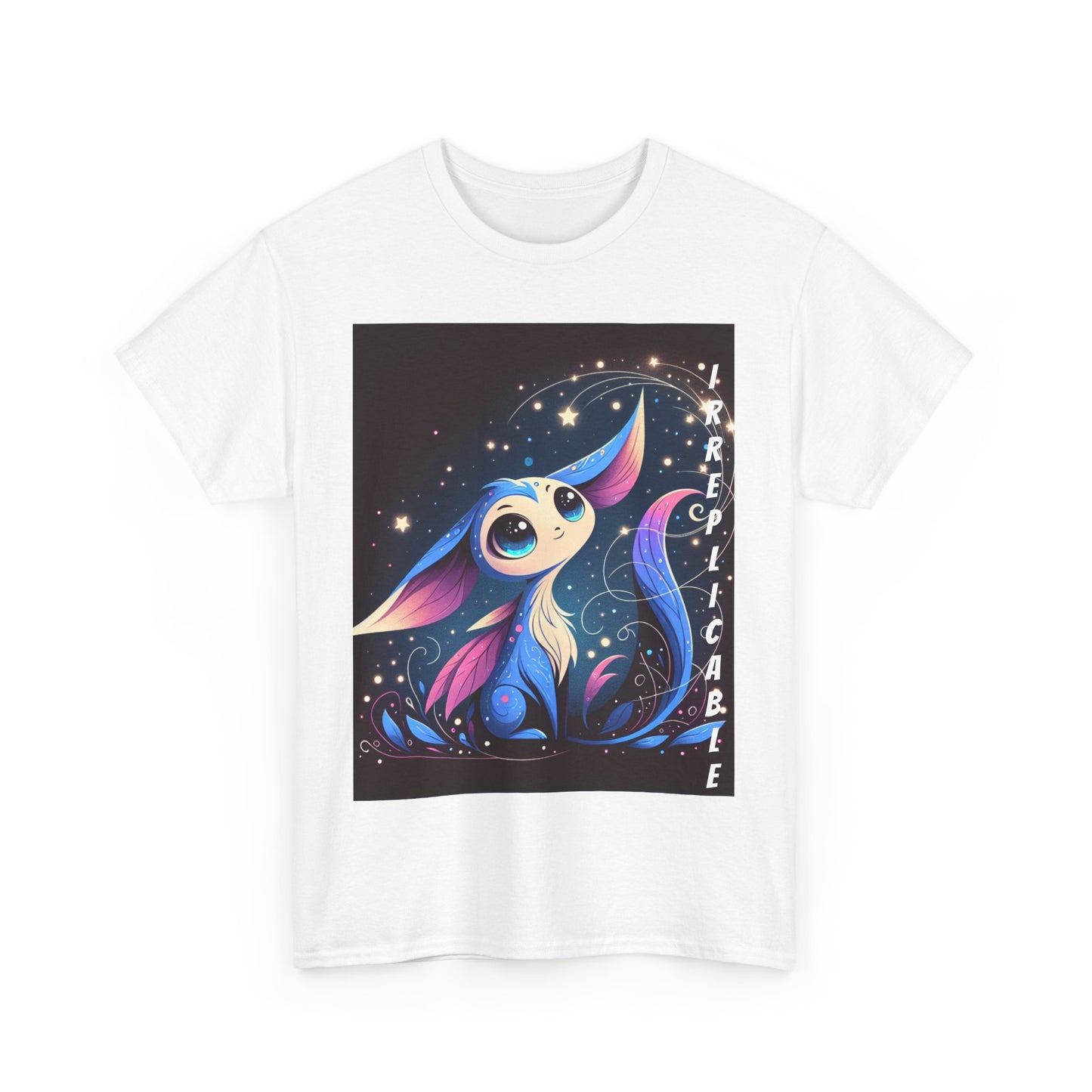 Unisex Heavy Cotton Tee - Irreplicable Starry Fantasy Design