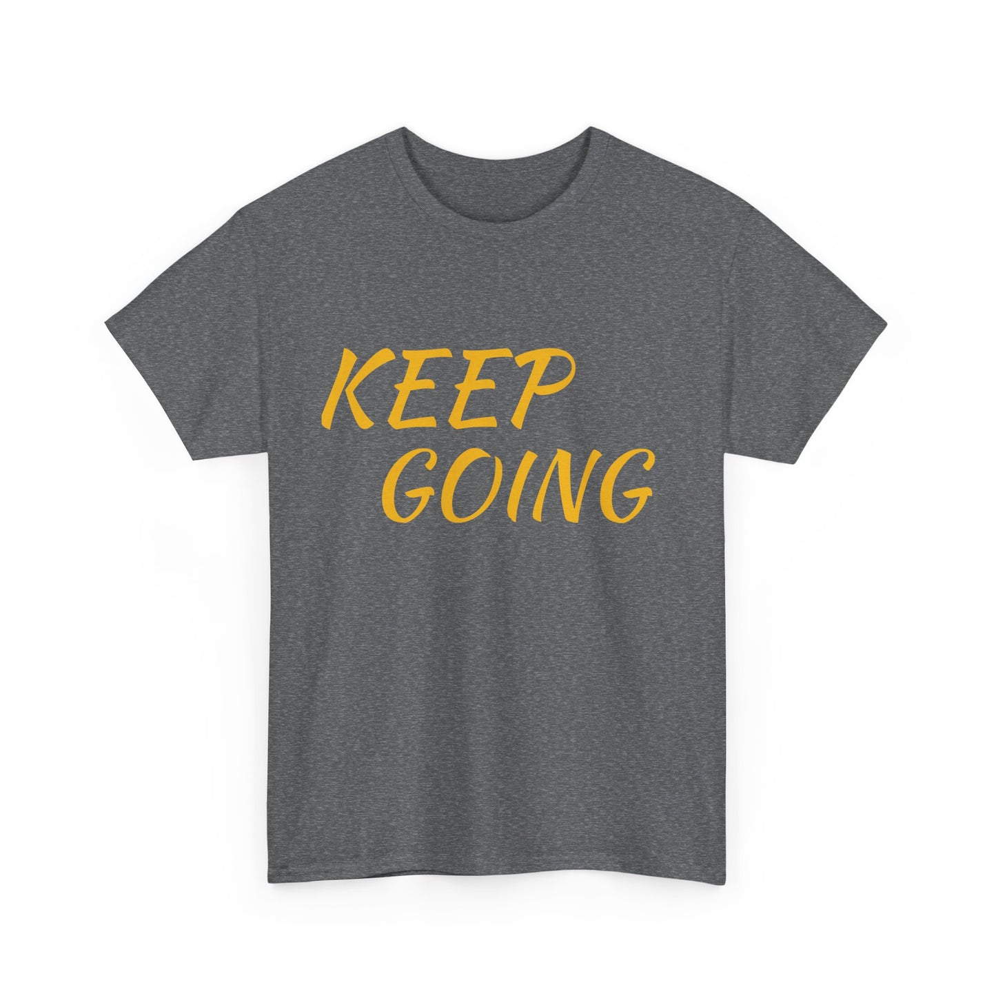 Inspiring Motivational Tee - 'Keep Going' & 'Don't Give Up'