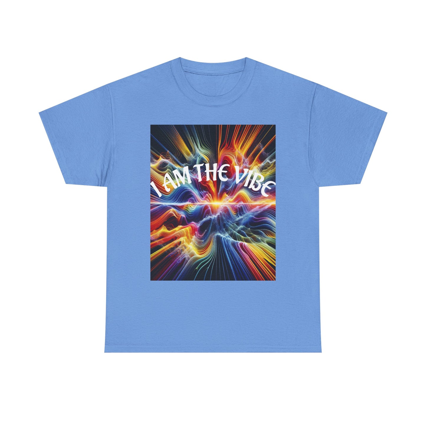 Vibrant Graphic Tee | I Am The Vibe | Unisex Cotton T-Shirt | Trendy Apparel | Gift Idea | Festival Wear | Everyday Style