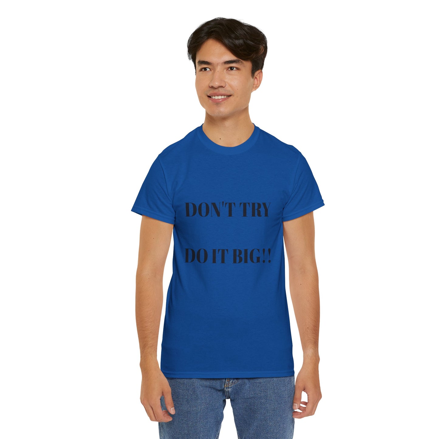 Front and back Don't try