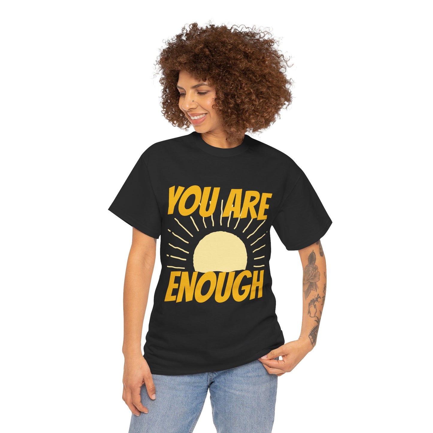 Front and back You are enough