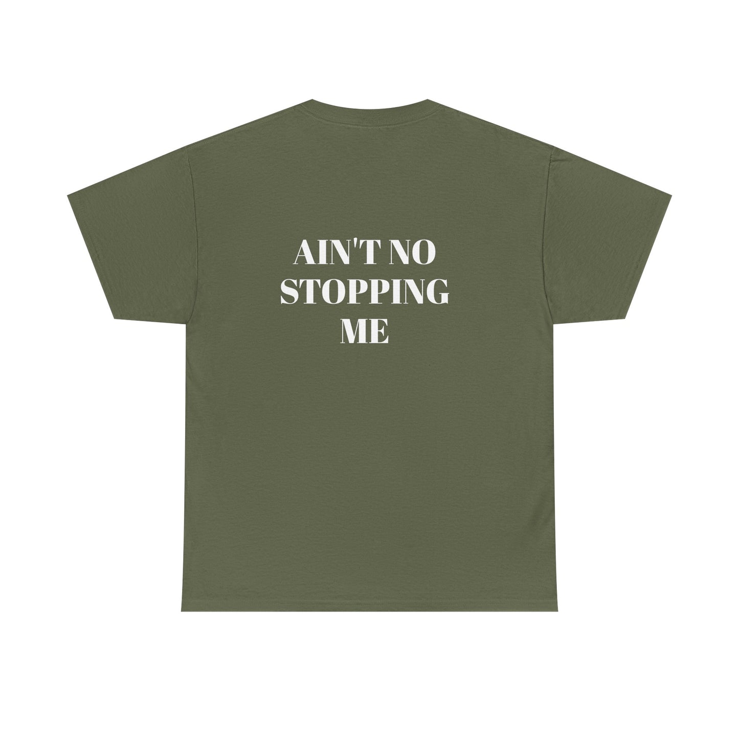 All Gas No Breaks FRONT AND BACK Unisex Heavy Cotton Tee - Motivational Graphic T-Shirt for Car Lovers