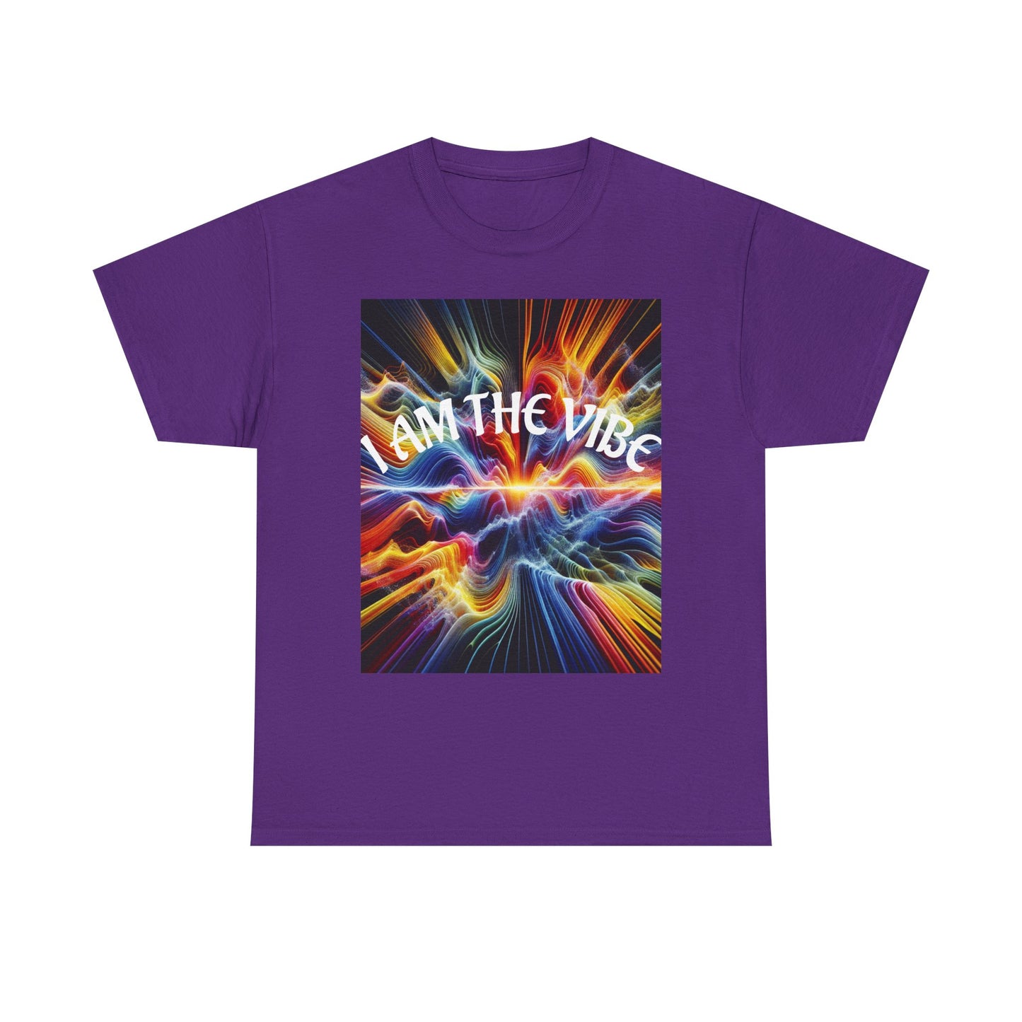 Vibrant Graphic Tee | I Am The Vibe | Unisex Cotton T-Shirt | Trendy Apparel | Gift Idea | Festival Wear | Everyday Style
