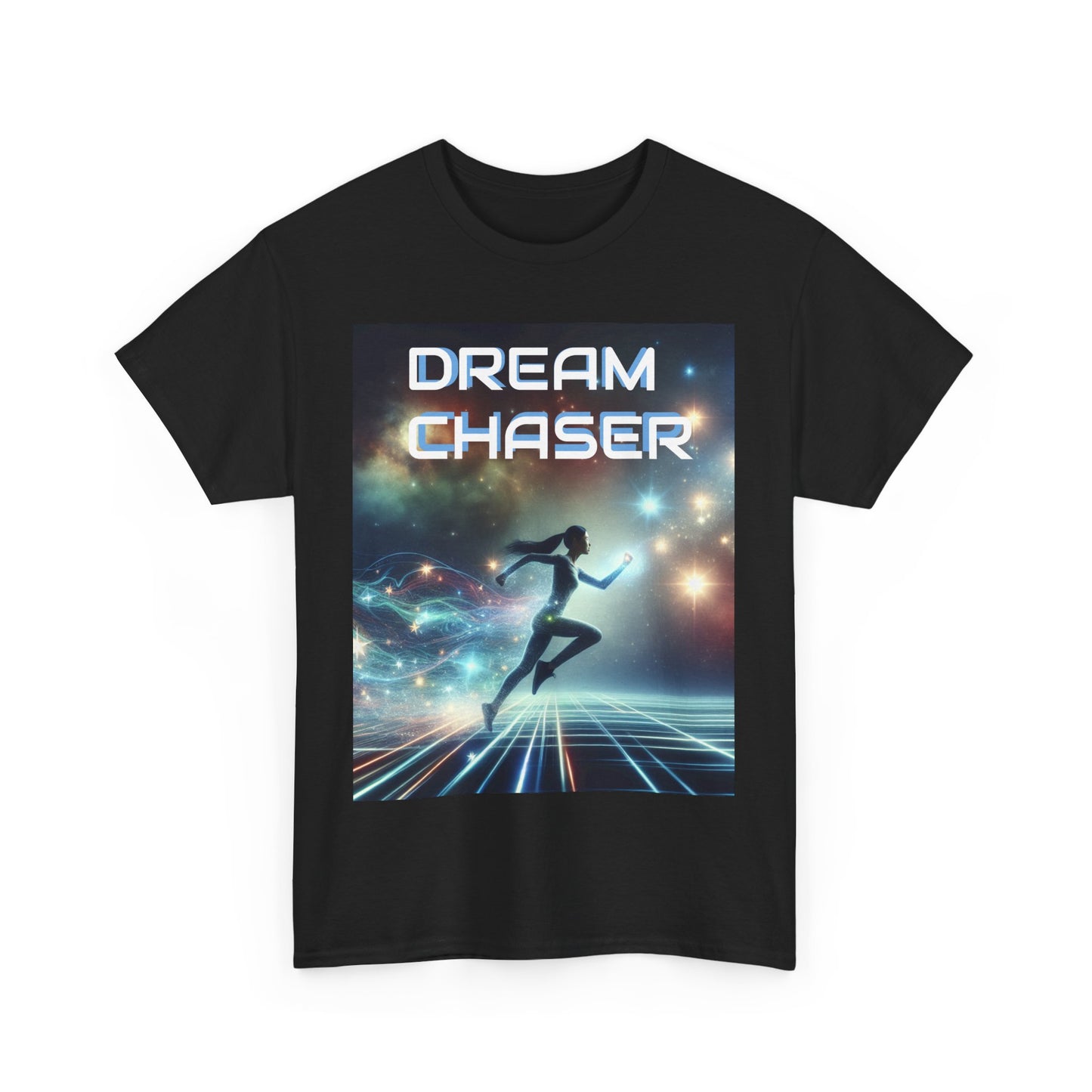 Dream Chaser - Motivational Graphic T-Shirt for Dreamers