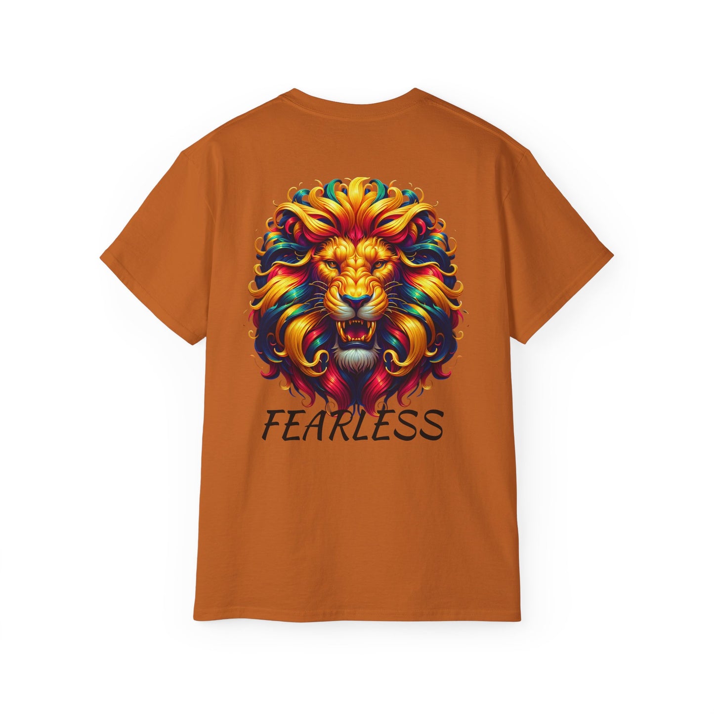 Big Cat Energy Unisex Ultra Cotton Tee - Bold Lion Graphic, Fearless Vibe