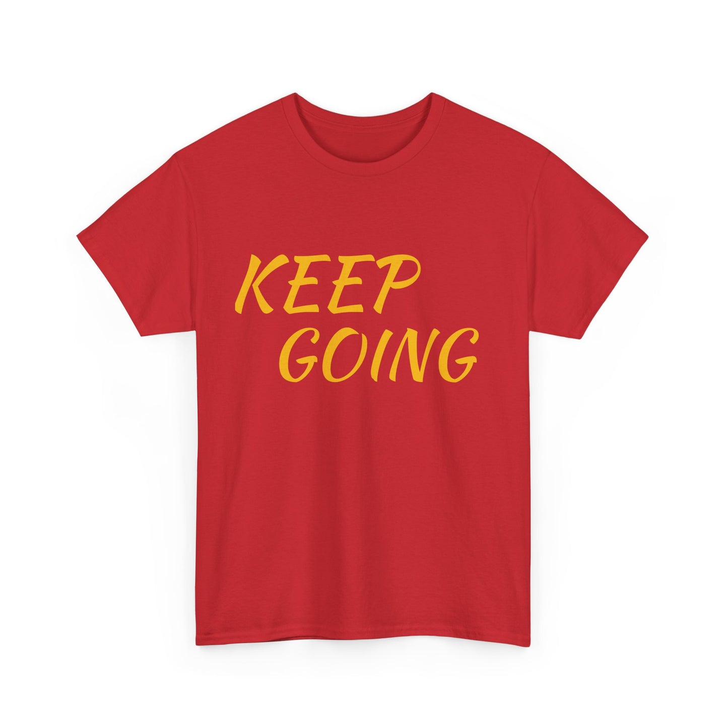 Inspiring Motivational Tee - 'Keep Going' & 'Don't Give Up'