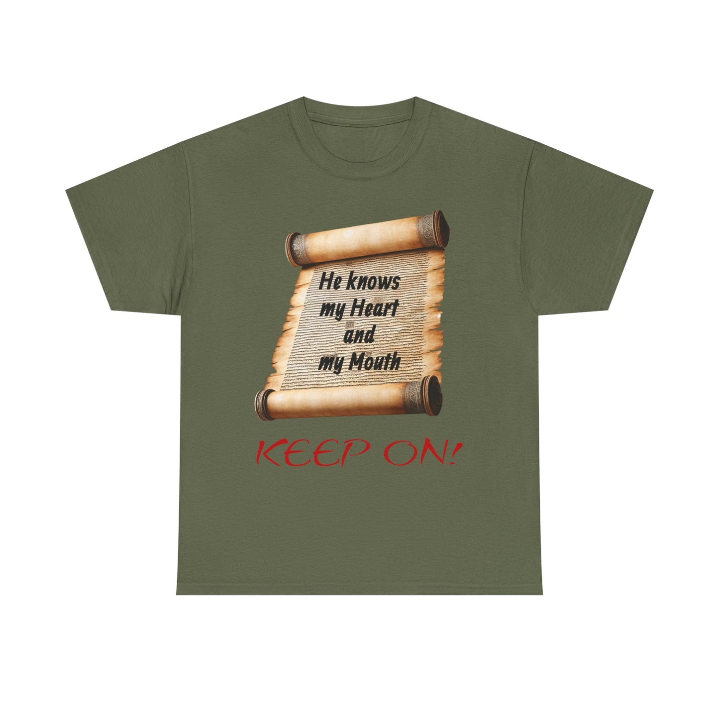 Heartfelt Unisex Tee: Spiritual Affirmation Shirt, Gifts for Him/Her, Motivational Wear, Casual Everyday Clothing, Inspirational Quotes