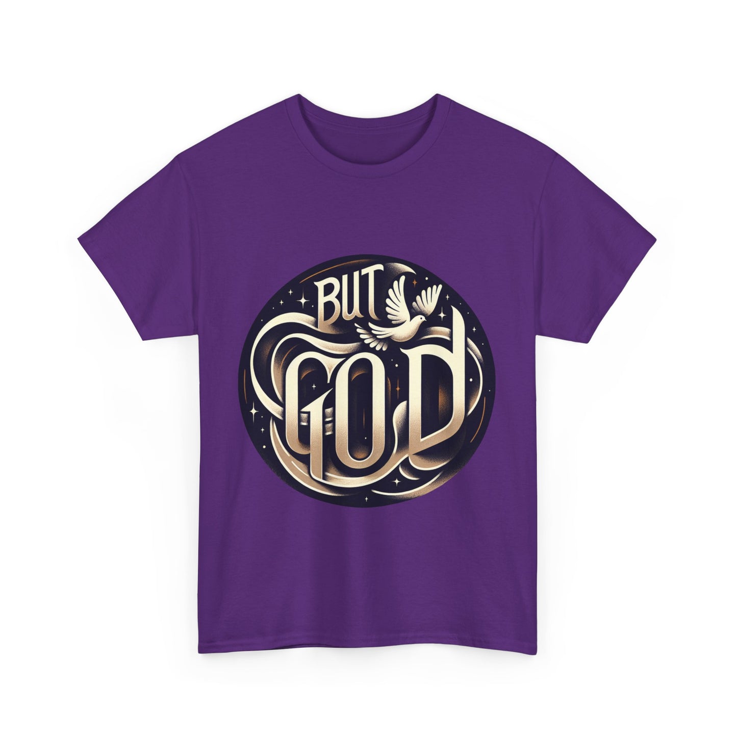 But God Unisex Heavy Cotton Tee - Inspirational Faith T-Shirt