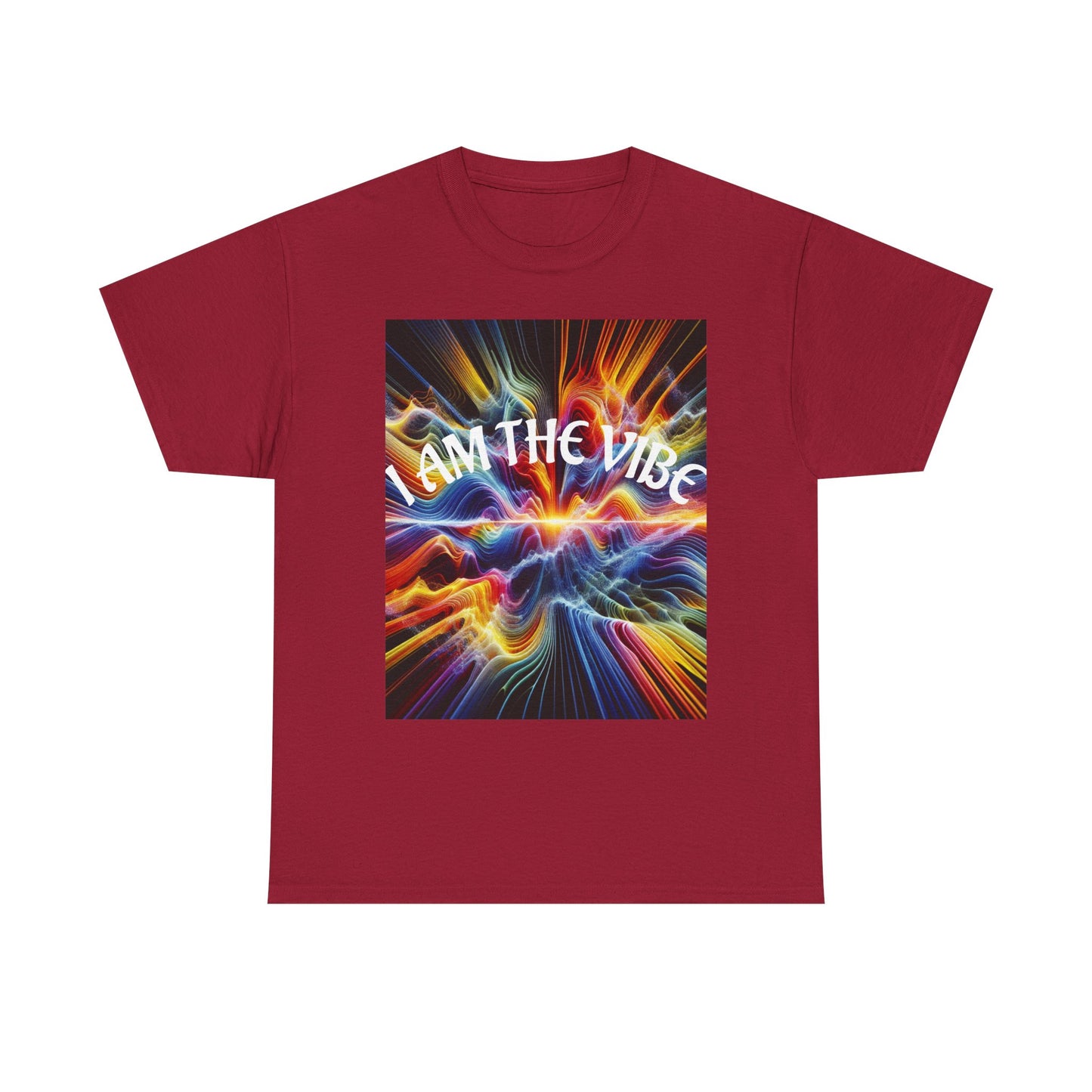 Vibrant Graphic Tee | I Am The Vibe | Unisex Cotton T-Shirt | Trendy Apparel | Gift Idea | Festival Wear | Everyday Style