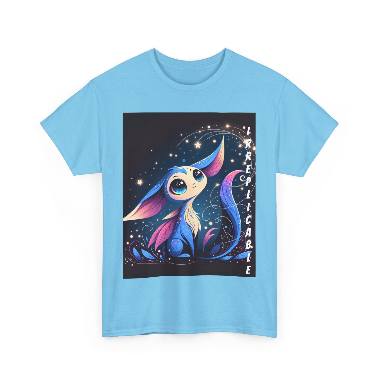 Unisex Heavy Cotton Tee - Irreplicable Starry Fantasy Design