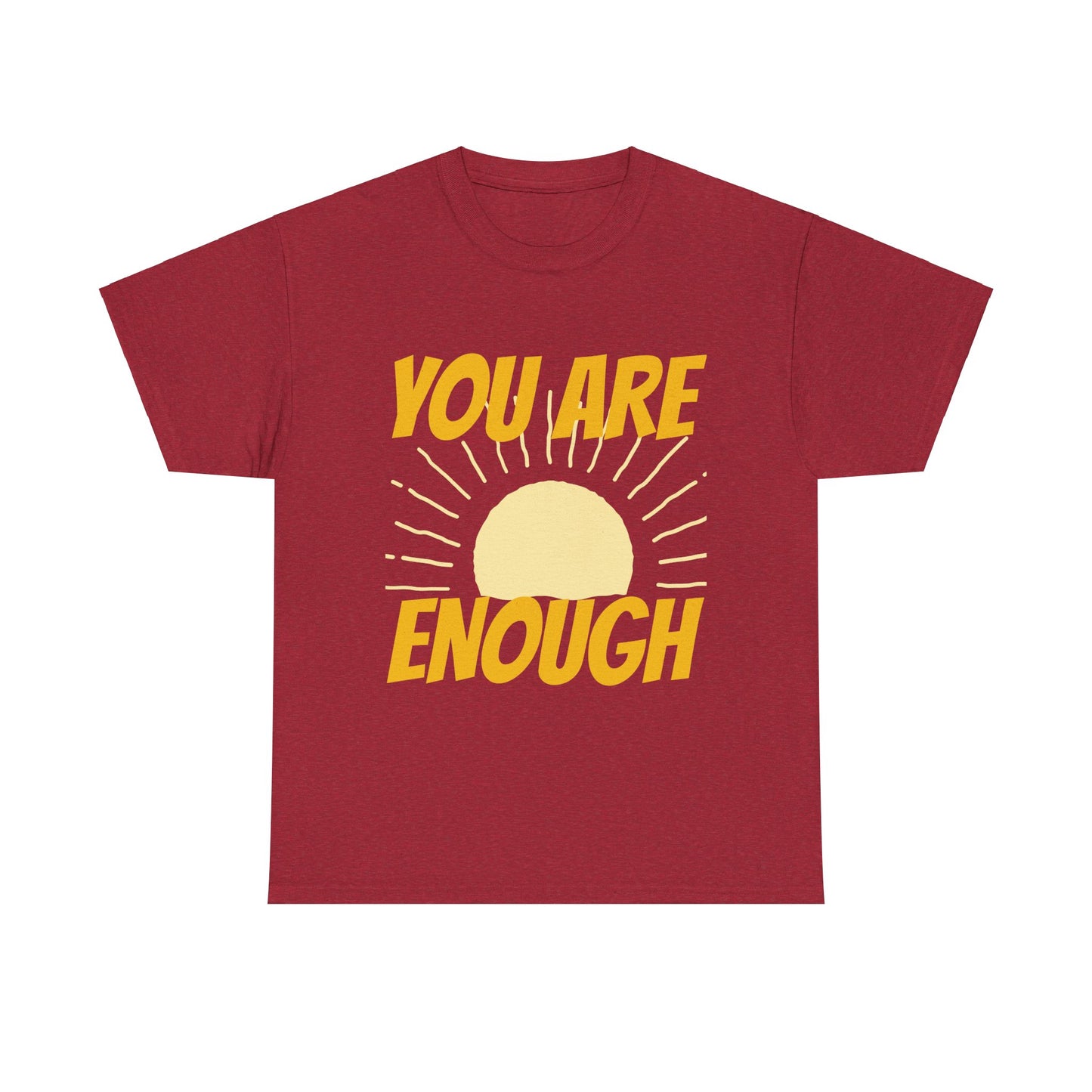 Front and back You are enough