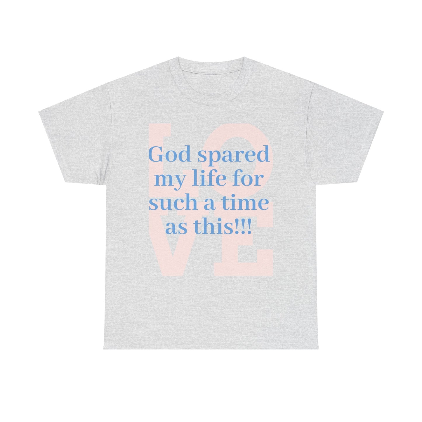 God spared my life