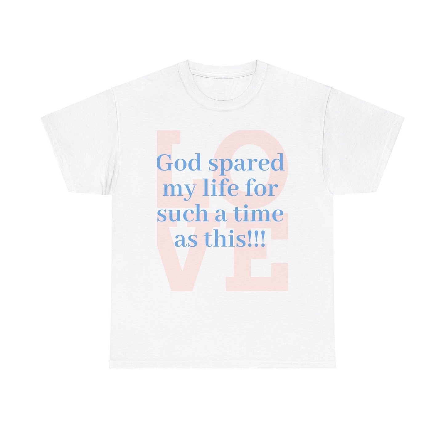 God spared my life