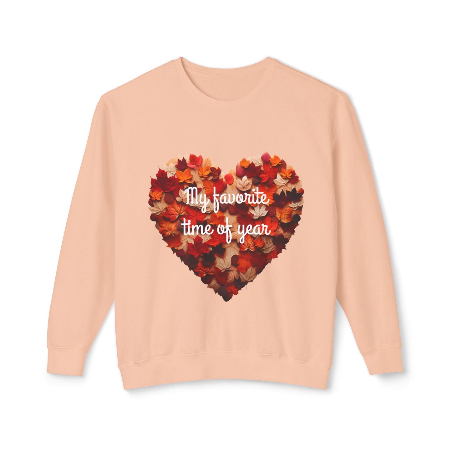 Seasonal Heart Sweatshirt, Fall Apparel, Cozy Crewneck, Autumn Fashion, Gift for Her, Thanksgiving Holiday Sweater