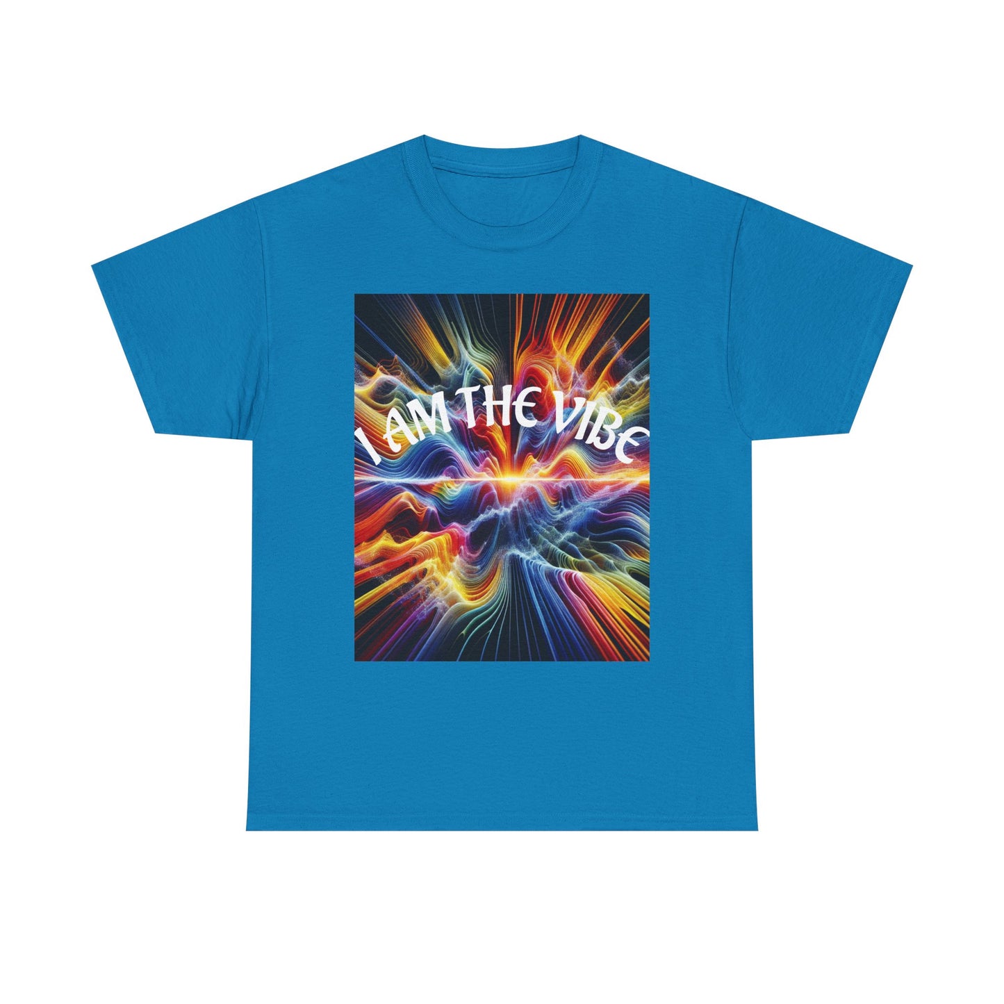 Vibrant Graphic Tee | I Am The Vibe | Unisex Cotton T-Shirt | Trendy Apparel | Gift Idea | Festival Wear | Everyday Style