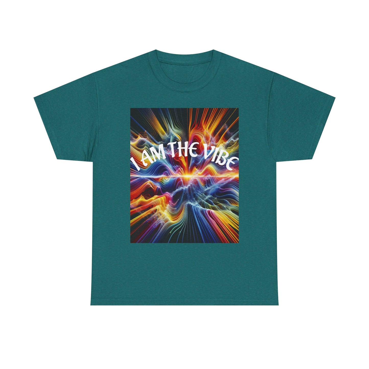 Vibrant Graphic Tee | I Am The Vibe | Unisex Cotton T-Shirt | Trendy Apparel | Gift Idea | Festival Wear | Everyday Style