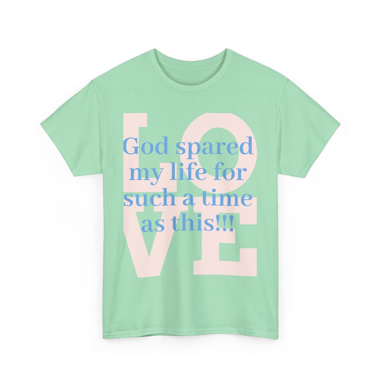 God spared my life