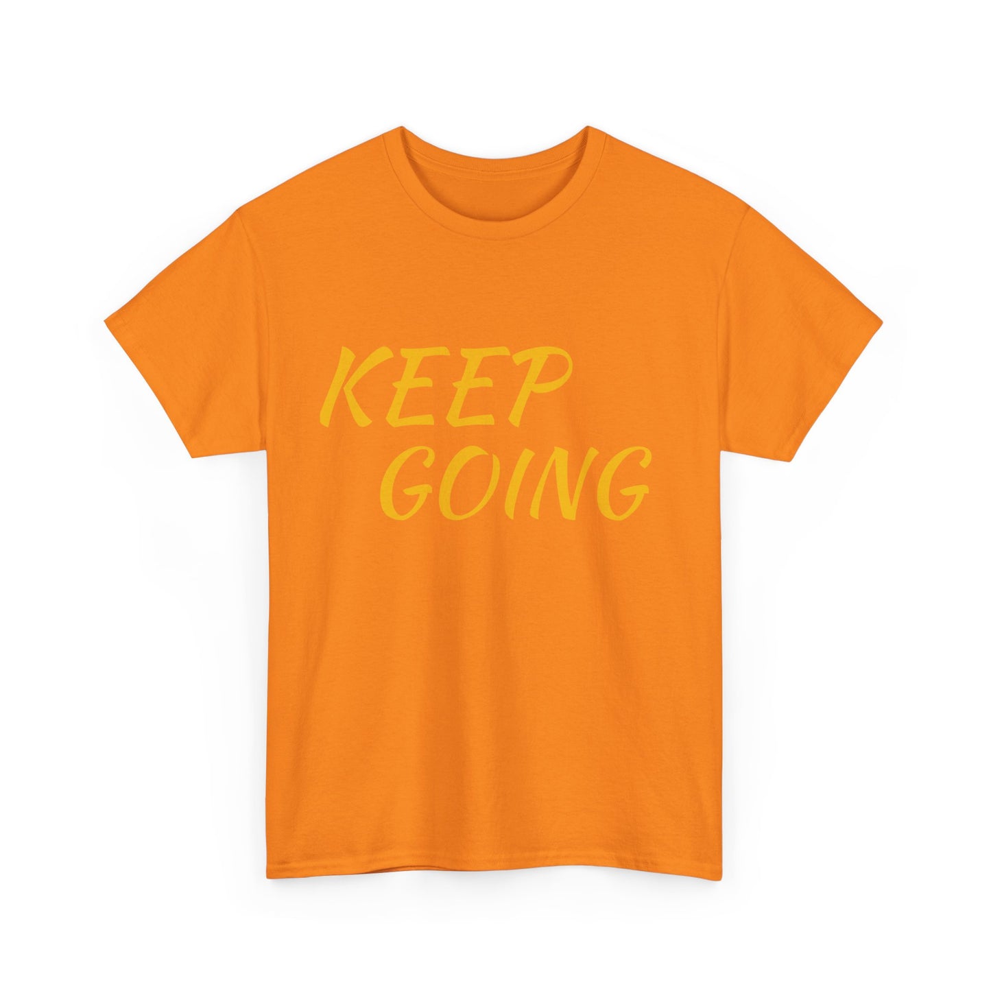 Inspiring Motivational Tee - 'Keep Going' & 'Don't Give Up'