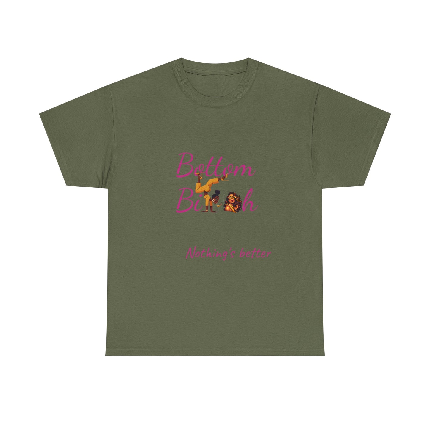 Bottom Bi@#h nothing's better Trendy Casual Wear, Unique Gift for Friends, Birthday Present, Summer Vibes, Comfortable Everyday Outfit