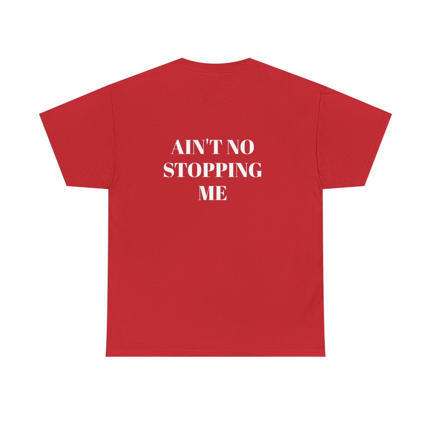 All Gas No Breaks FRONT AND BACK Unisex Heavy Cotton Tee - Motivational Graphic T-Shirt for Car Lovers