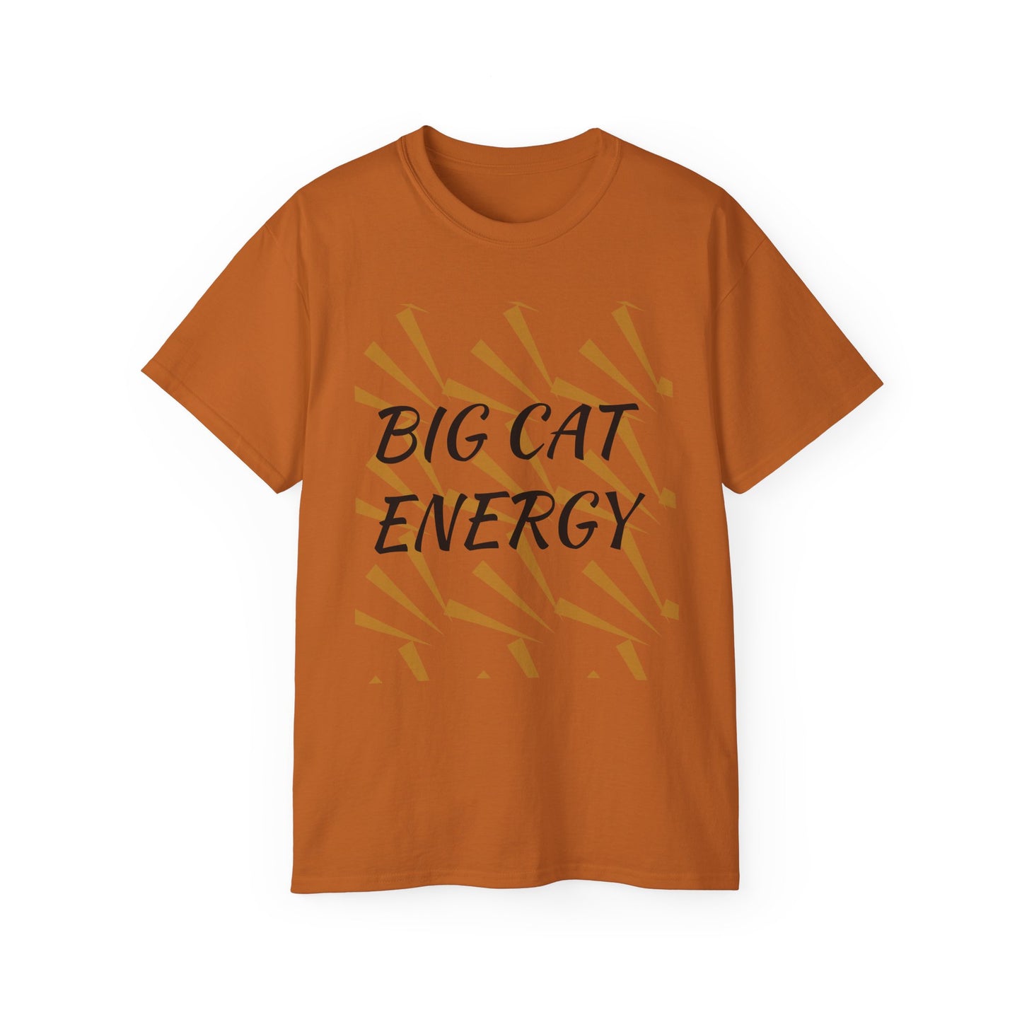 Big Cat Energy Unisex Ultra Cotton Tee - Bold Lion Graphic, Fearless Vibe