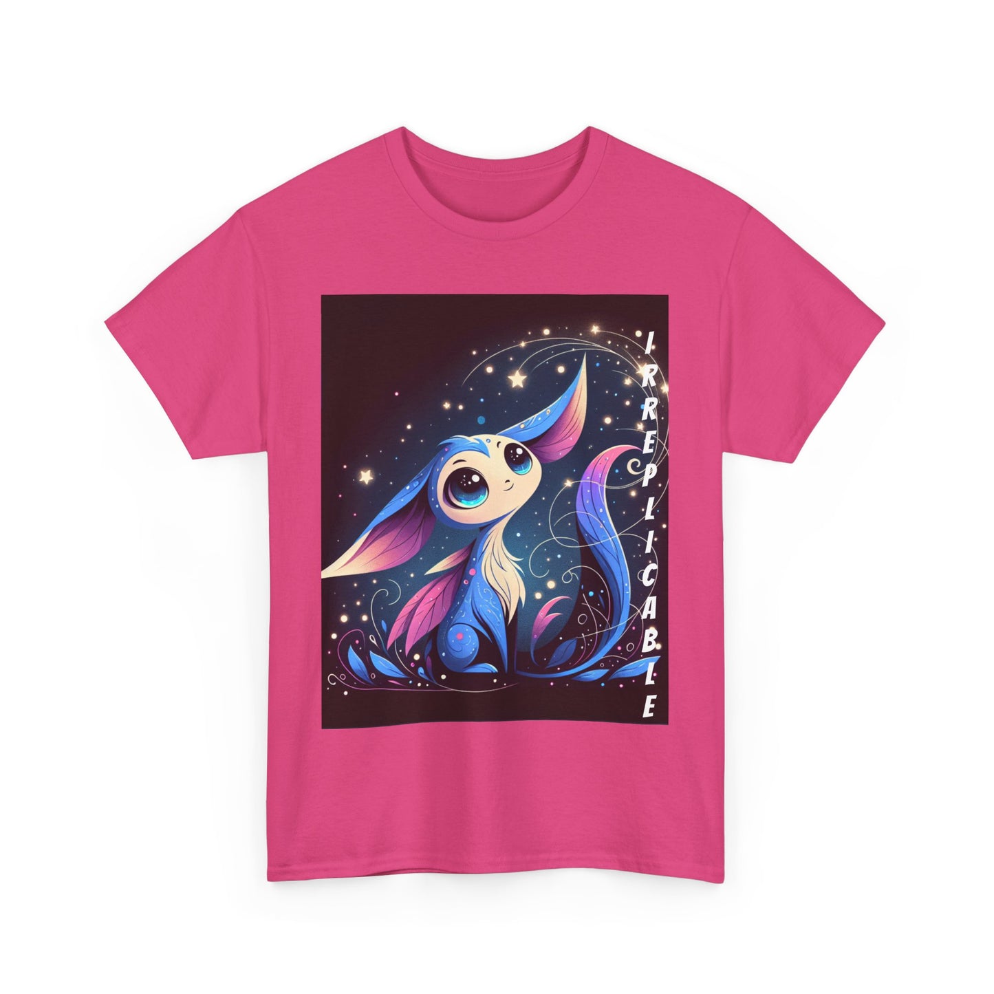 Unisex Heavy Cotton Tee - Irreplicable Starry Fantasy Design