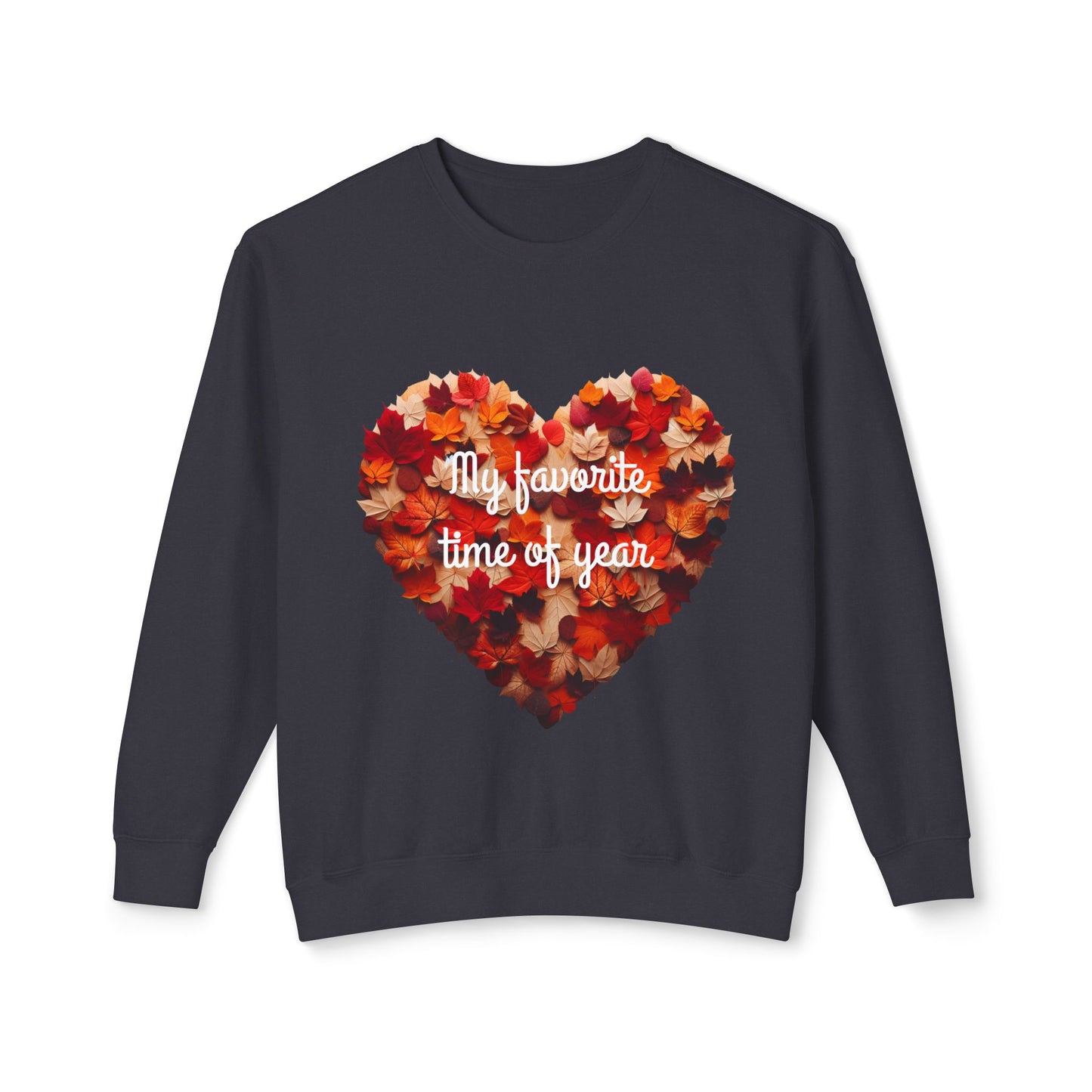 Seasonal Heart Sweatshirt, Fall Apparel, Cozy Crewneck, Autumn Fashion, Gift for Her, Thanksgiving Holiday Sweater