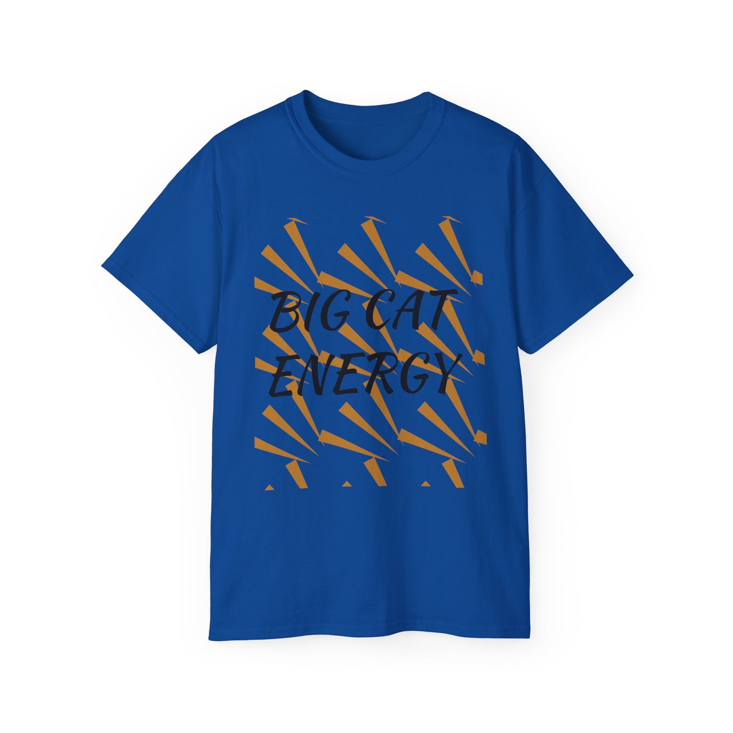 Big Cat Energy Unisex Ultra Cotton Tee - Bold Lion Graphic, Fearless Vibe