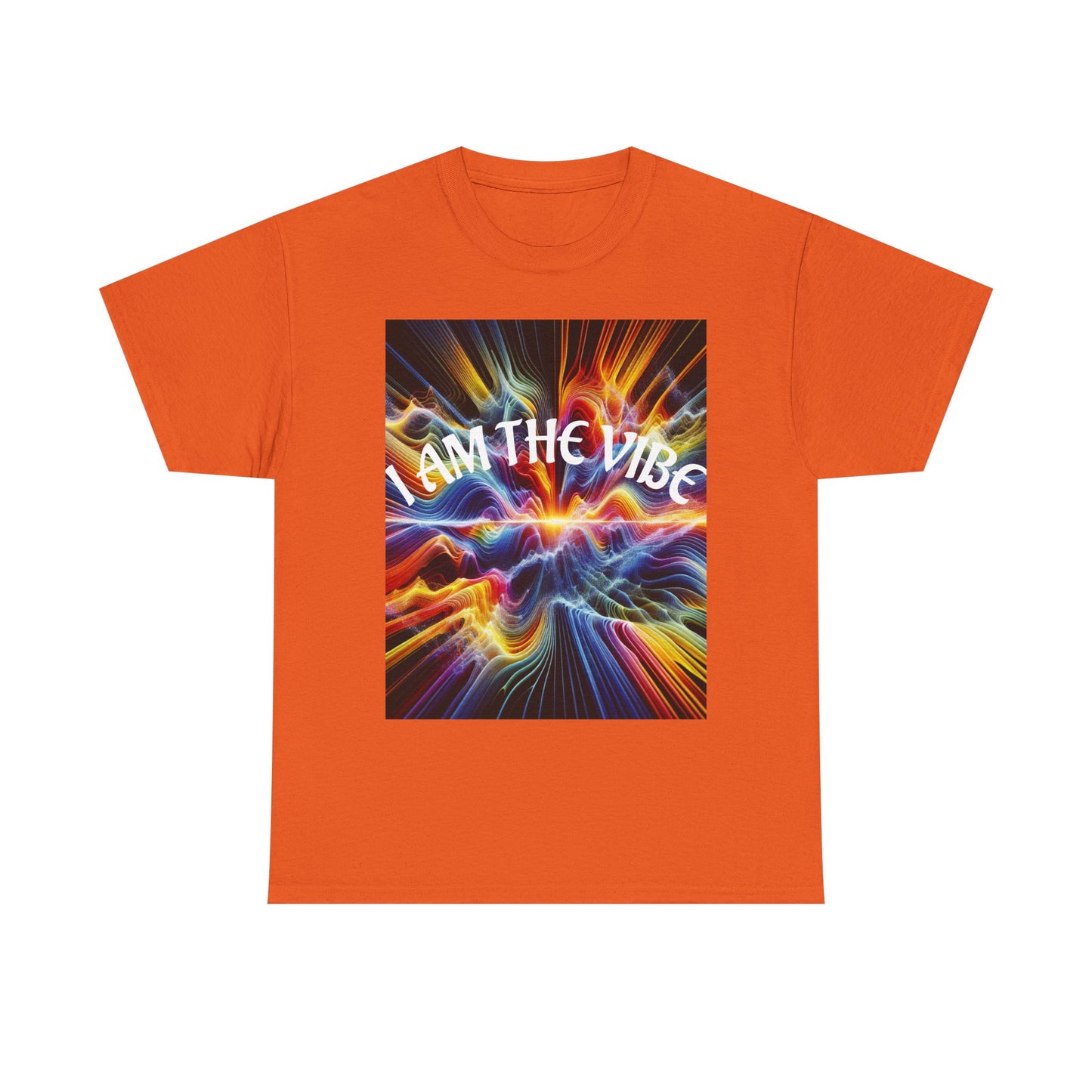 Vibrant Graphic Tee | I Am The Vibe | Unisex Cotton T-Shirt | Trendy Apparel | Gift Idea | Festival Wear | Everyday Style