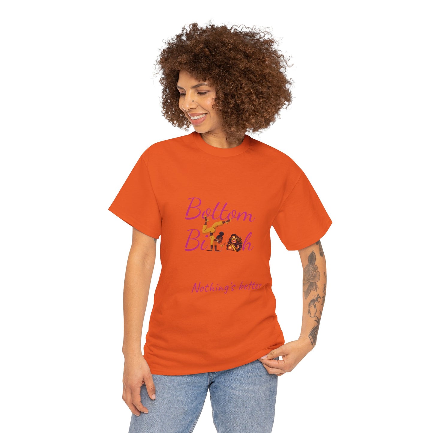 Bottom Bi@#h nothing's better Trendy Casual Wear, Unique Gift for Friends, Birthday Present, Summer Vibes, Comfortable Everyday Outfit
