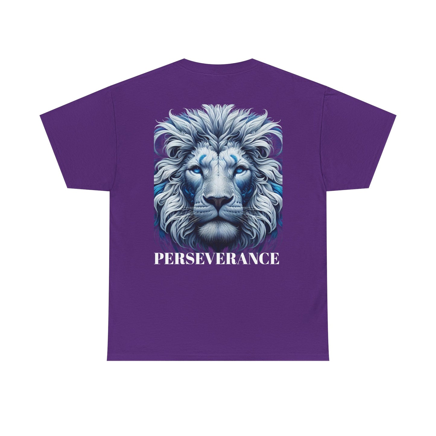 Perserverance FRONT AND BACK - 'Faith must endure' Lion Design