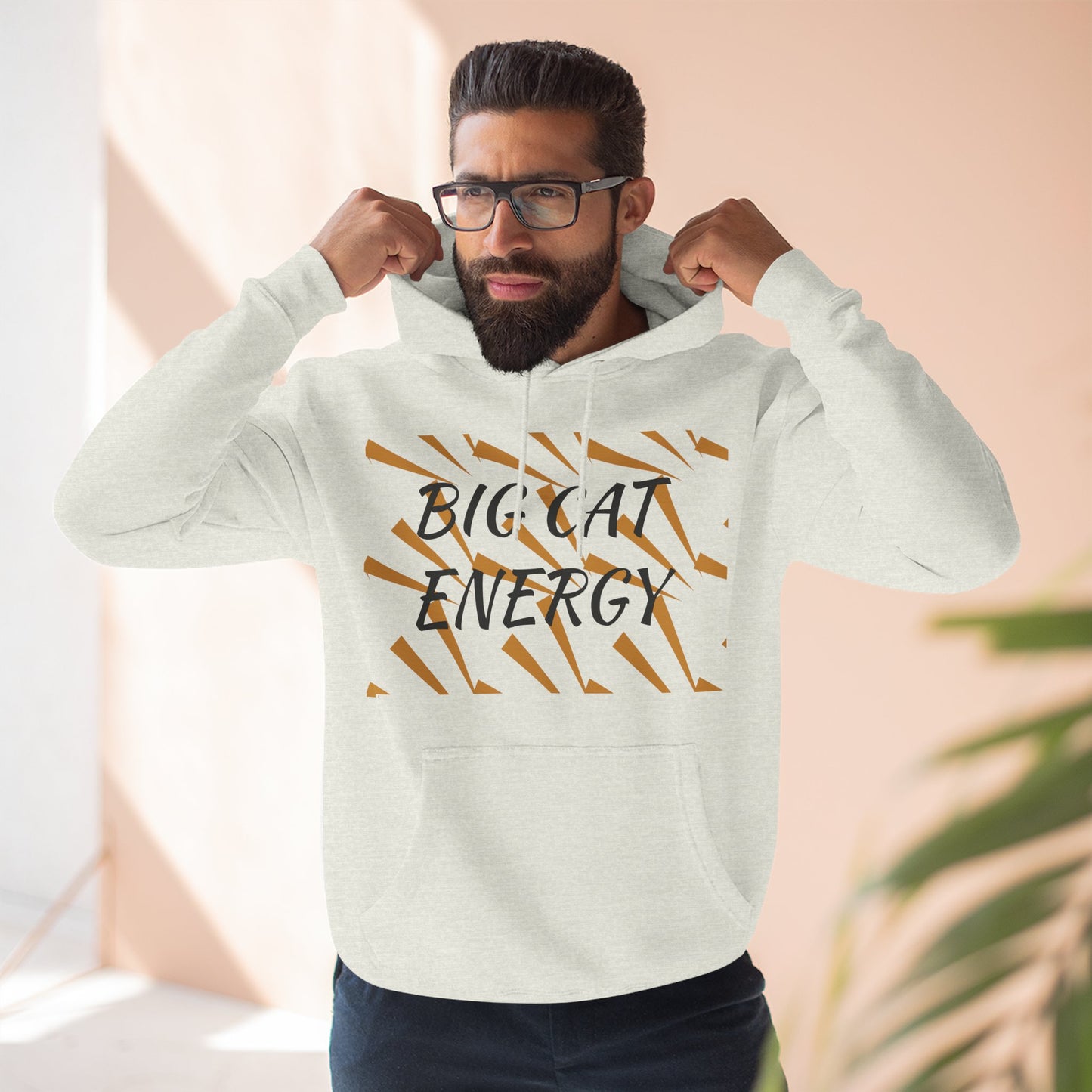 Big cat energy front and back Fearless