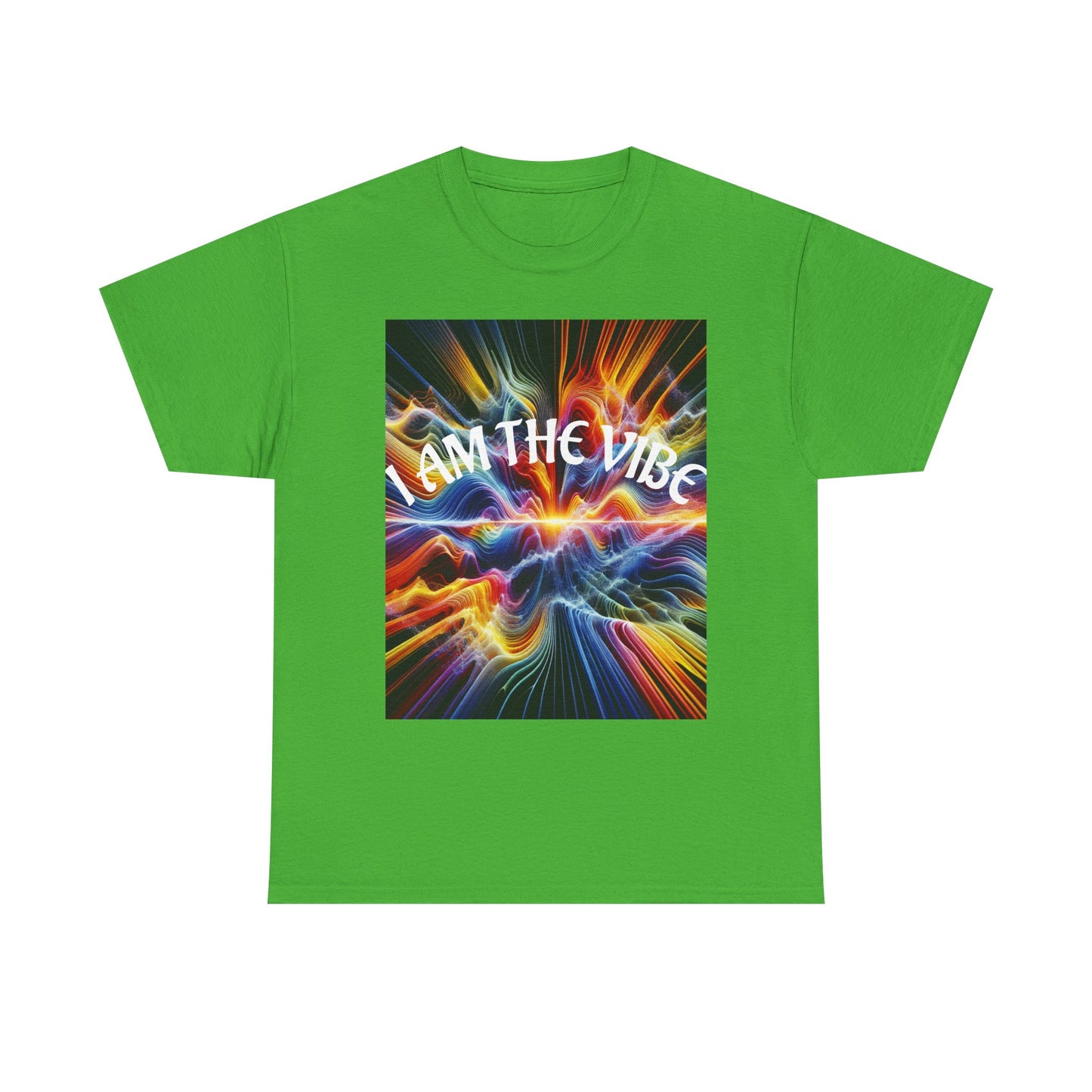 Vibrant Graphic Tee | I Am The Vibe | Unisex Cotton T-Shirt | Trendy Apparel | Gift Idea | Festival Wear | Everyday Style