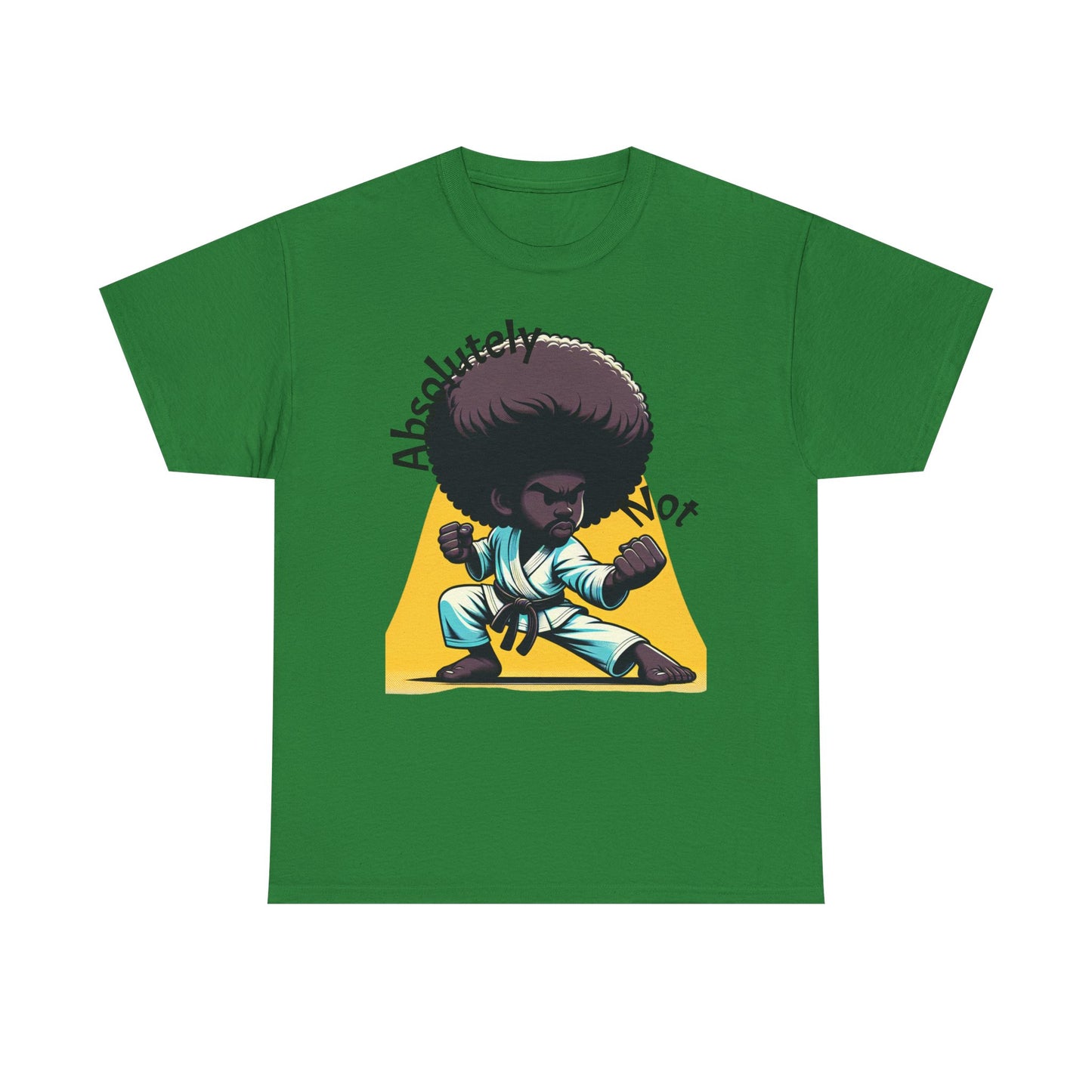 Vintage Cartoon Martial Arts Tee - Unisex Funny Shirt, Gift for Anime Lovers, Cool Casual Wear, Retro Style Clothing, Perfect for Birthdays