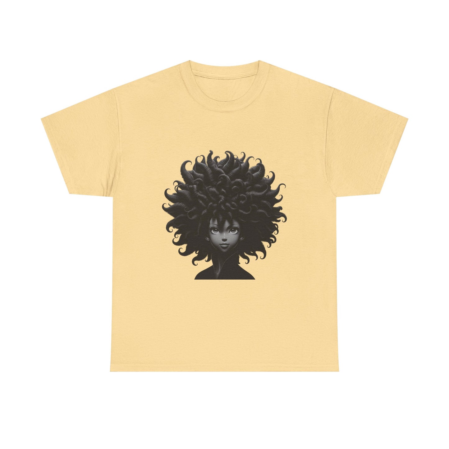 Bold Natural Hair Unisex Tee | Gift for Her, Fashion T-Shirt, Afro Art, Black Culture, Self-Love Tees
