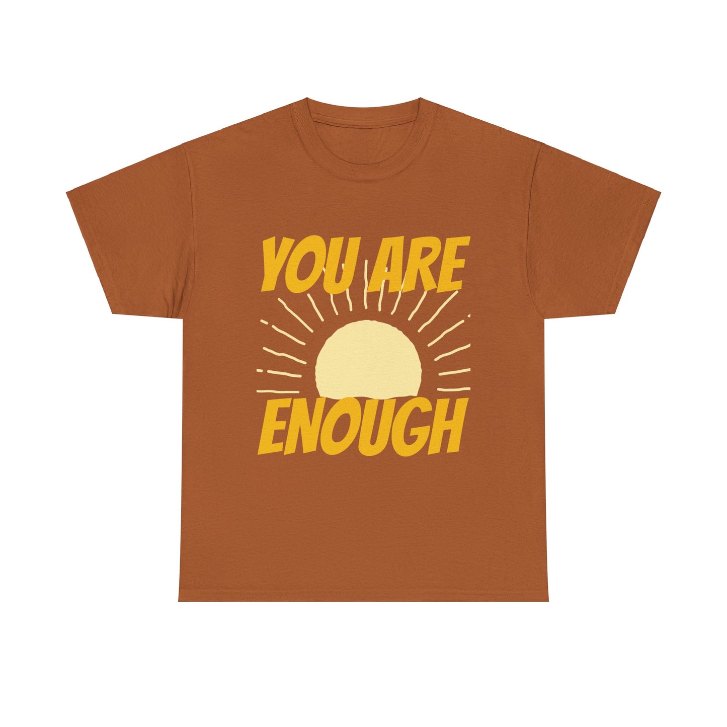 Front and back You are enough