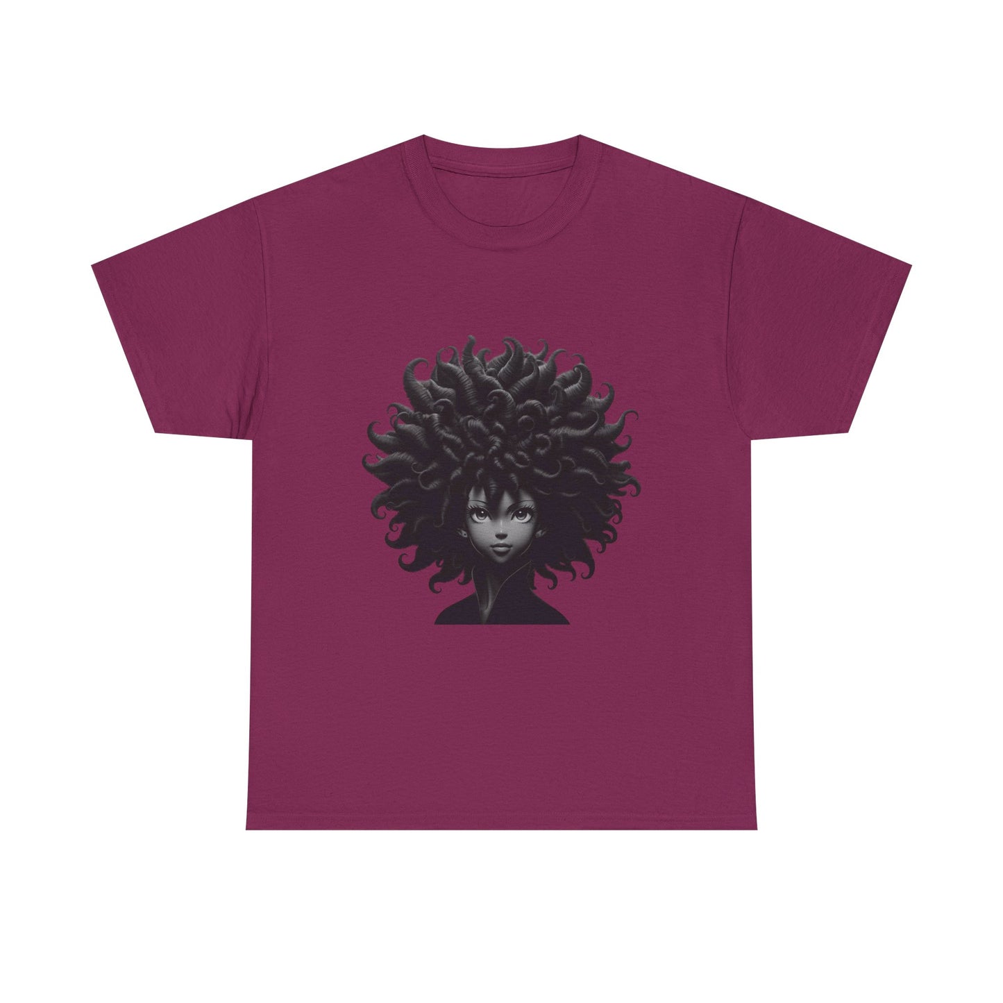 Bold Natural Hair Unisex Tee | Gift for Her, Fashion T-Shirt, Afro Art, Black Culture, Self-Love Tees
