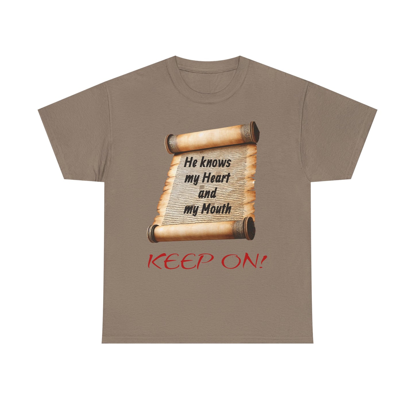 Heartfelt Unisex Tee: Spiritual Affirmation Shirt, Gifts for Him/Her, Motivational Wear, Casual Everyday Clothing, Inspirational Quotes