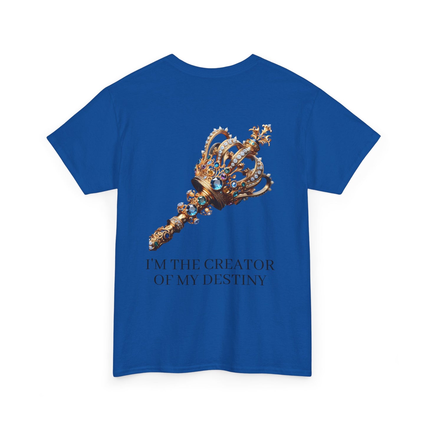 Empowerment graphic Tee front and back - HNIC creator of my destiny