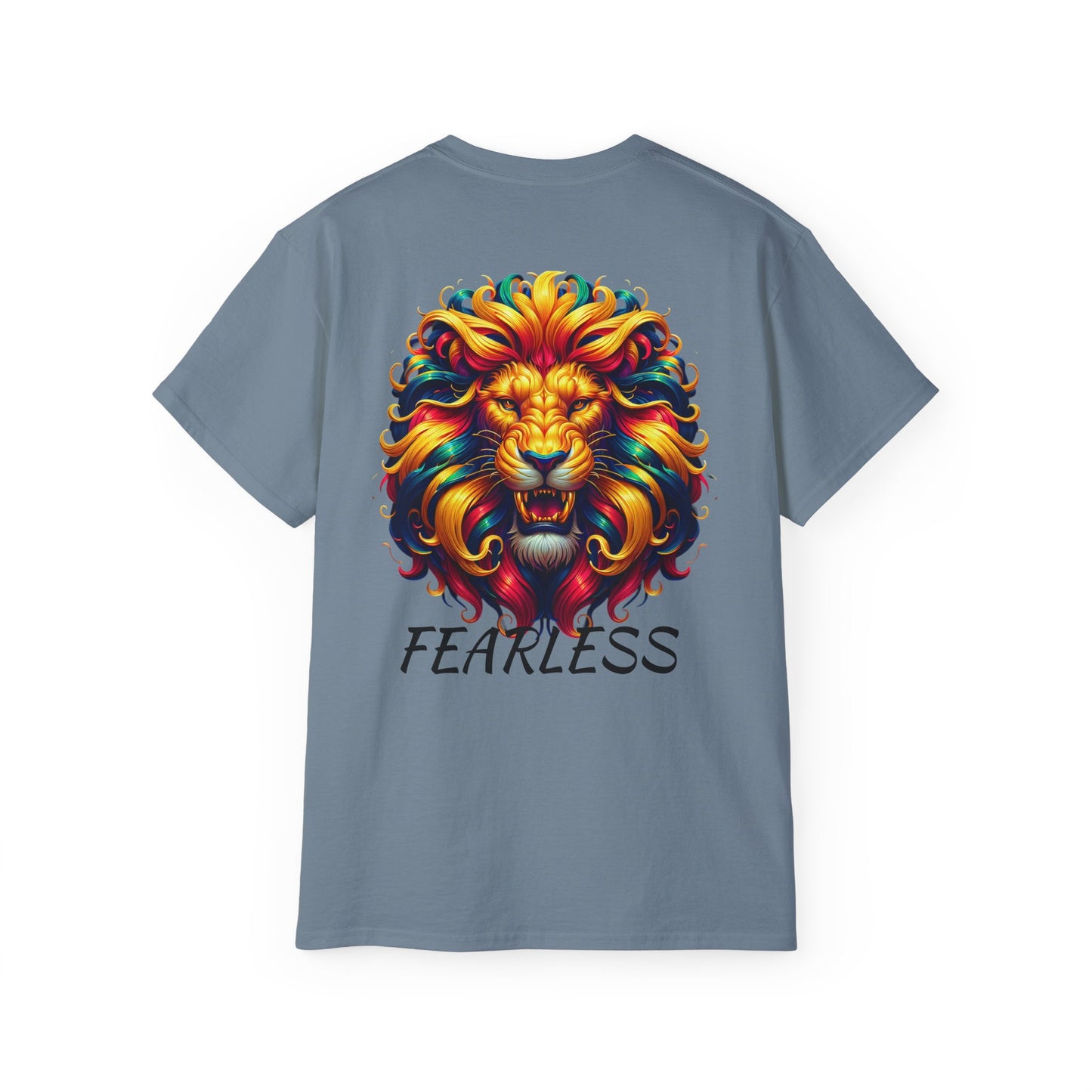 Big Cat Energy Unisex Ultra Cotton Tee - Bold Lion Graphic, Fearless Vibe