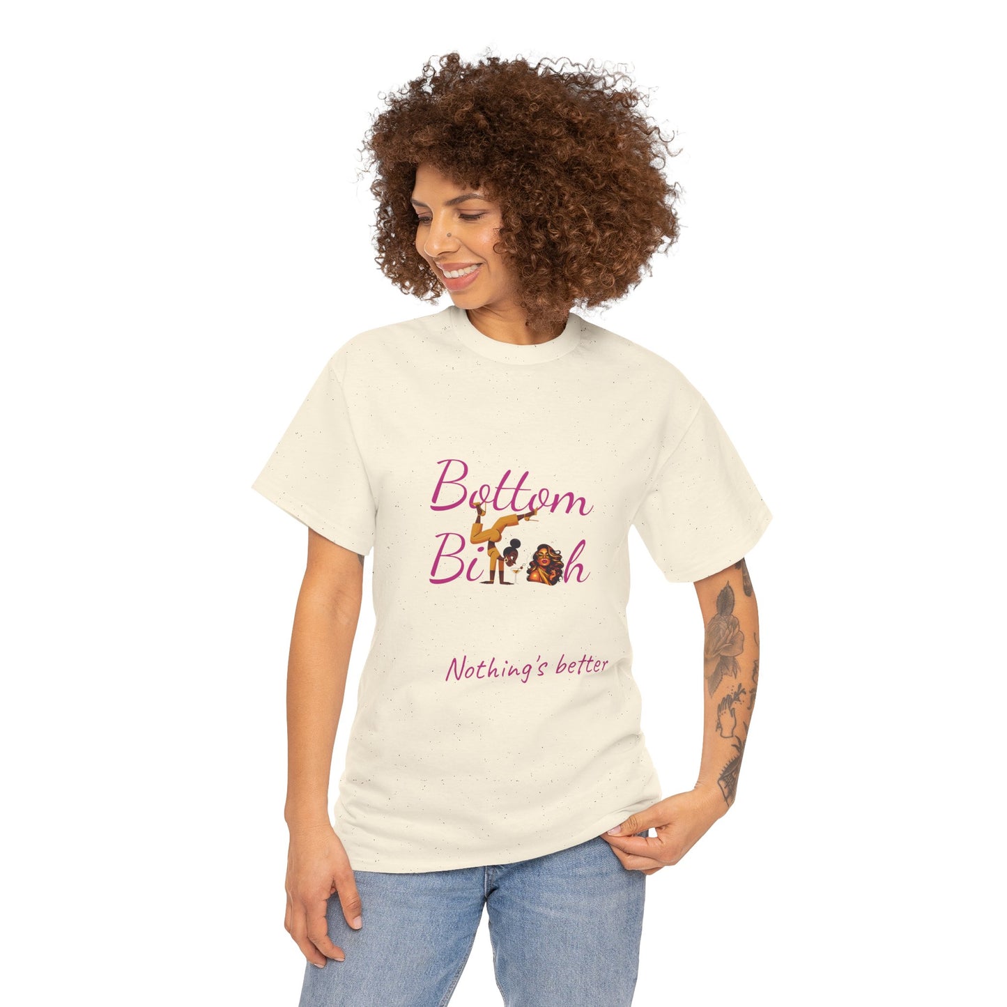 Bottom Bi@#h nothing's better Trendy Casual Wear, Unique Gift for Friends, Birthday Present, Summer Vibes, Comfortable Everyday Outfit