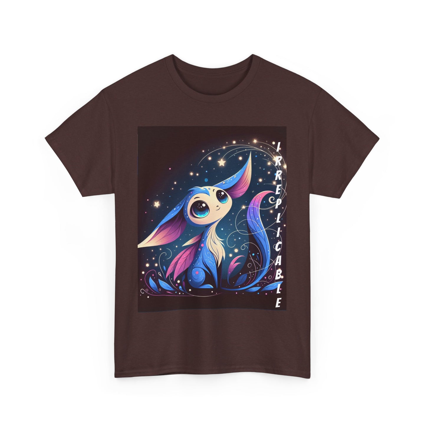 Unisex Heavy Cotton Tee - Irreplicable Starry Fantasy Design